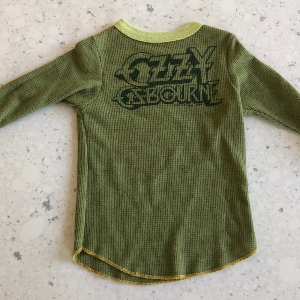 Rowdy Sprout toddler Ozzy Ozbourne thermal long